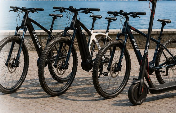 Colico, ritrovate biciclette, e-bike e monopattini elettrici: la Polizia Locale cerca i proprietari