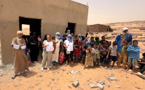 La solidarietà viaggia in auto da Mandello alla Mauritania