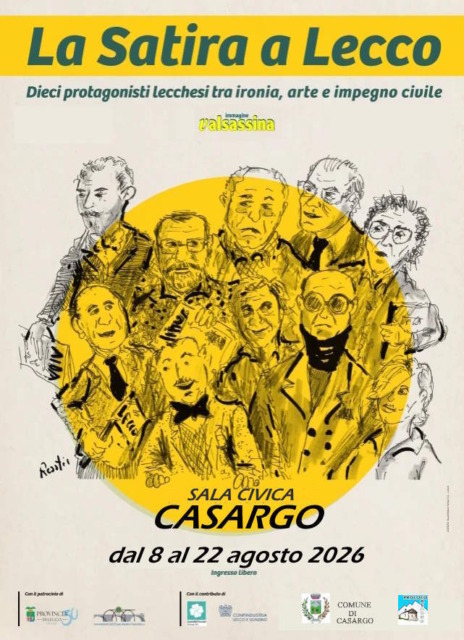 “La satira a Lecco”, una grande mostra a Casargo