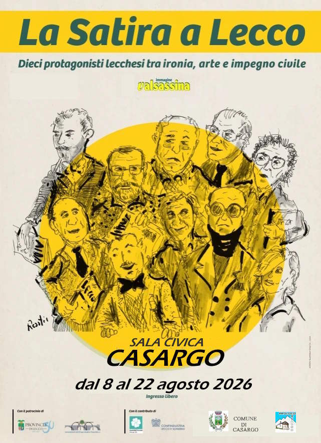 “La satira a Lecco”, una grande mostra a Casargo
