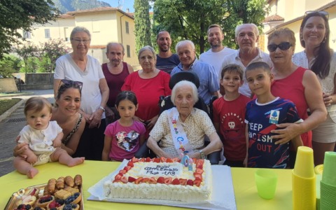 Valmadrera festeggia Giuseppina Ronchetti: 103 anni per la cittadina più anziana