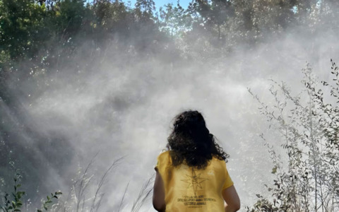 Incendio Monte Moregallo, in azione i volontari del CRAS “Stella del Nord” per salvare gli animali selvatici