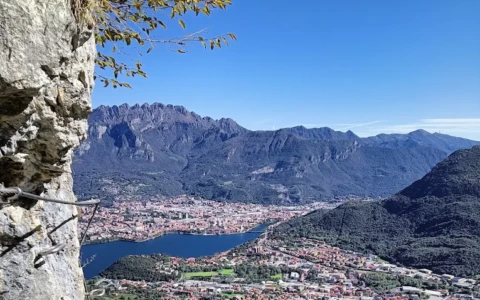 Valmadrera, chiusa la Ferrata del Corno Rat: smottamento e fune di sicurezza danneggiata