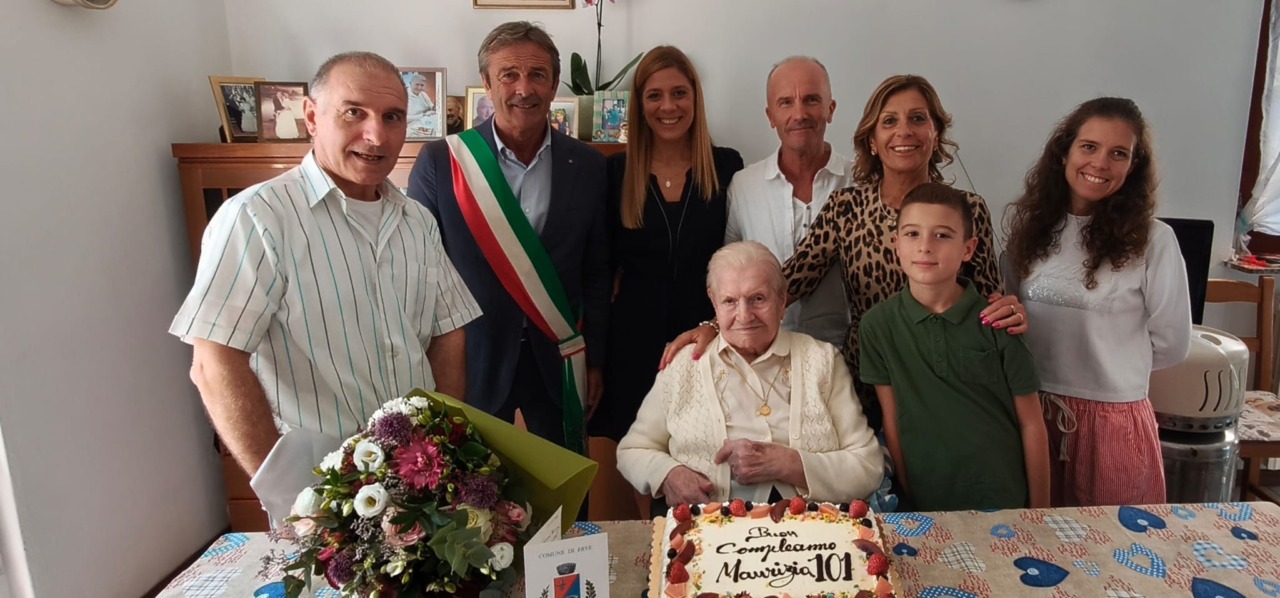 Erve festeggia i 101 anni di Maurizia Valsecchi