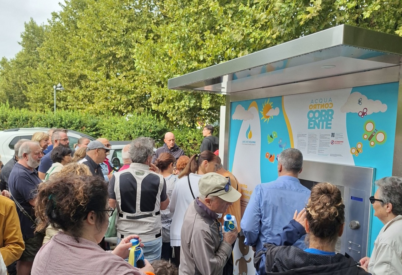 Un altro passo verso la sostenibilità ambientale: attivata la nuova casetta dell’acqua in località Bersaglio