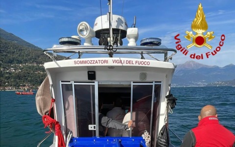 Lago di Como, ricerche a 200 metri di profondità per il 38enne disperso