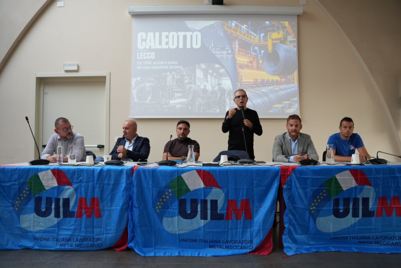 Industria, la Uilm a Lecco lancia l’allarme: «Difendere ora lavoro e produzioni»