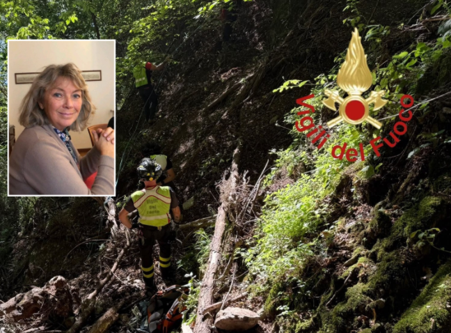 Annalisa Grossi trovata senza vita in un canalone a Oliveto Lario