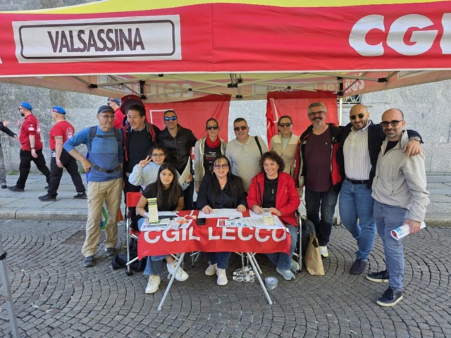 Sanità e appalti, la CGIL Lecco torna in piazza