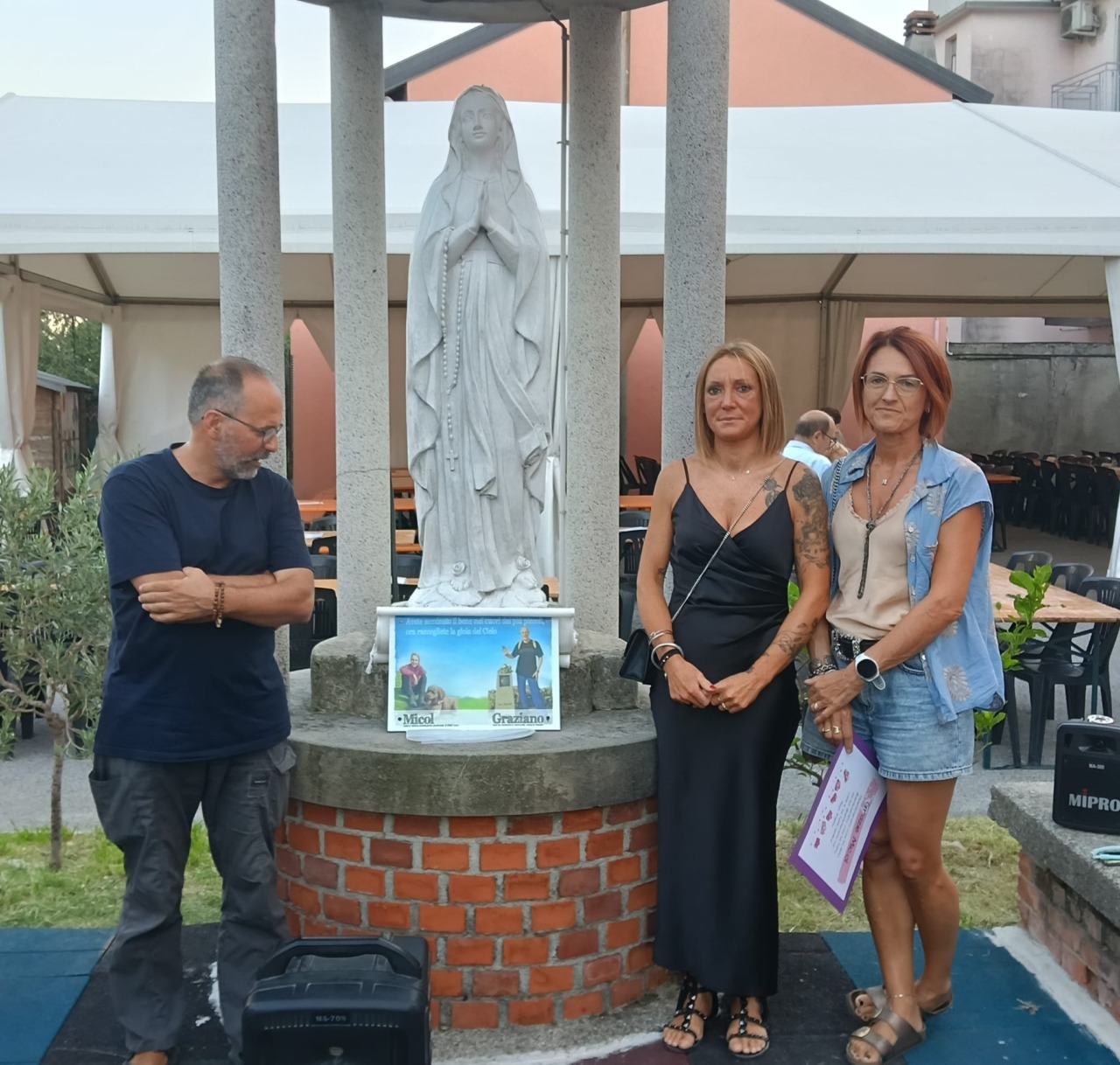 Un’aiuola per ricordare Micol Gillini e Graziano Gironacci