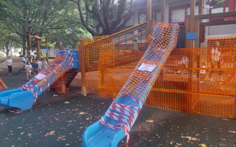 Parco giochi del Gaggio fuori uso: “Problema di stabilità delle strutture, tornerà utilizzabile entro settimana prossima”