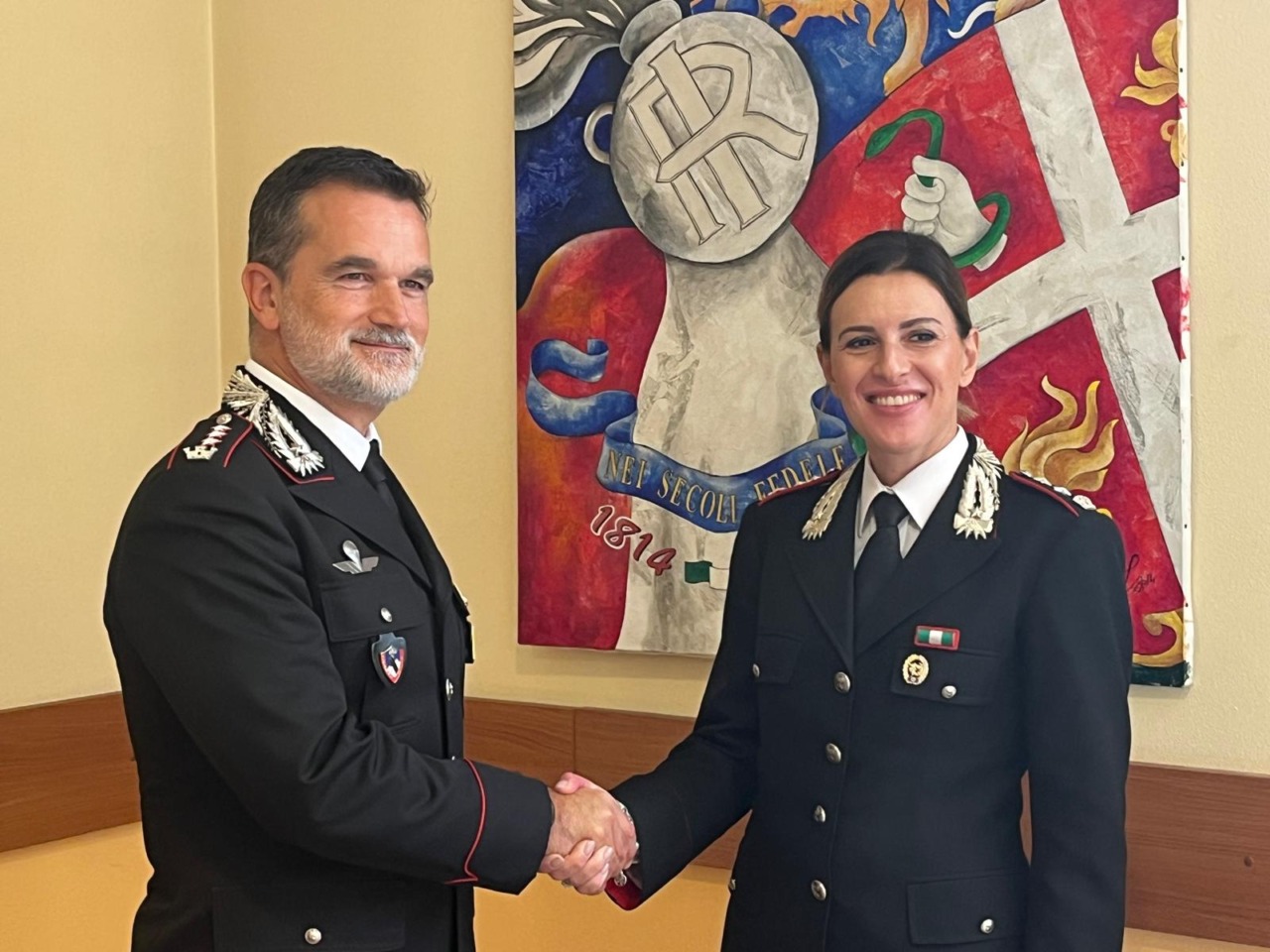Carabinieri, prima donna al comando del Reparto Operativo di Lecco