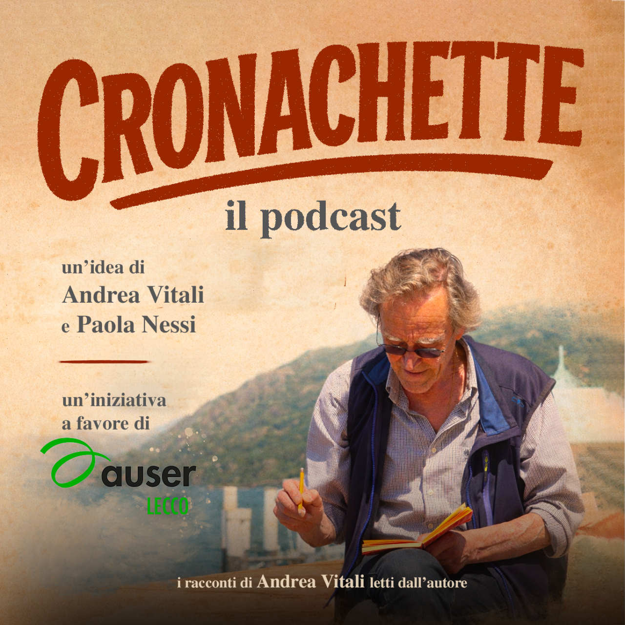 Cronachette torna, Andrea Vitali mette le sue storie in podcast