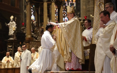 Da Acquate al Duomo: Gianluca Perego verso il sacerdozio