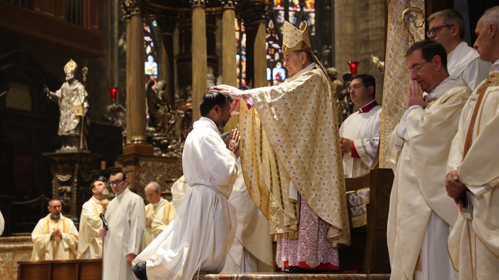 Da Acquate al Duomo: Gianluca Perego verso il sacerdozio