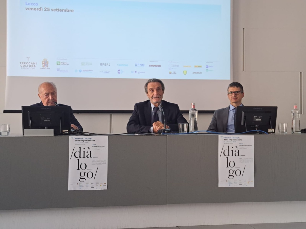 «Una lingua povera non sa raccontare la volontà di chi dialoga»: Fontana a Lecco per il Festival Treccani