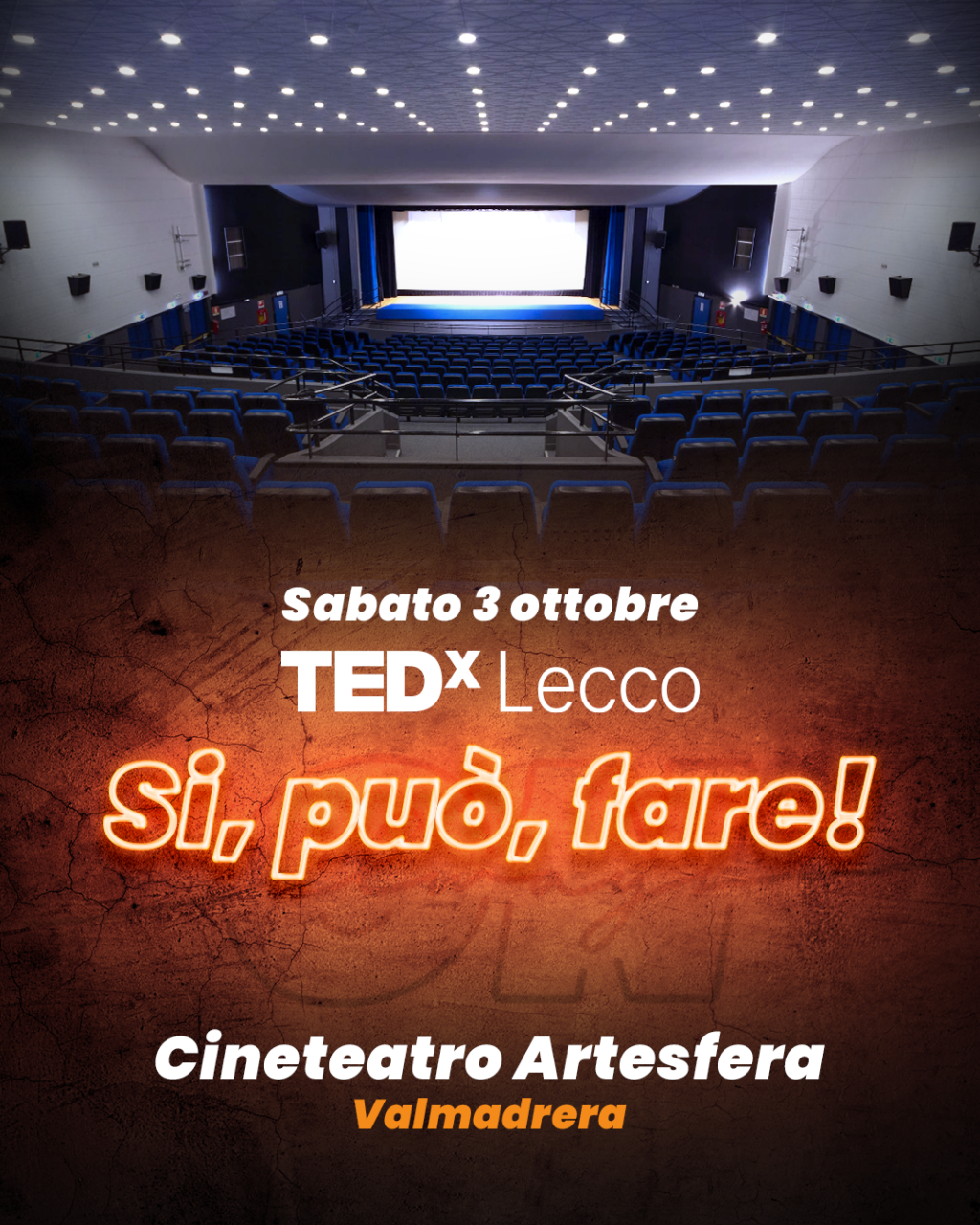 Teatro Sociale chiuso, TEDxLecco cambia sede: «A Valmadrera una vera accoglienza»