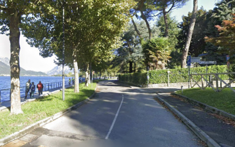 Aggredita sul lungolago da una «baby gang»