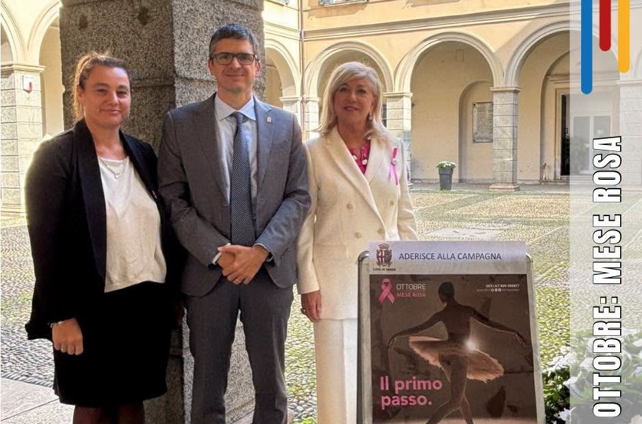 Ottobre in rosa, Lecco illumina Palazzo Bovara per sensibilizzare sulla prevenzione