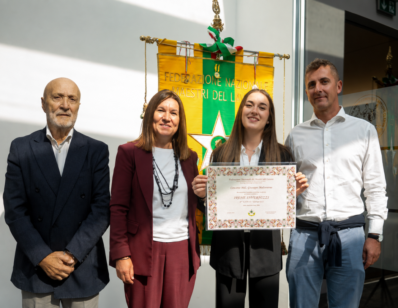 100 e lode e ora il premio: Irene Invernizzi del Cfpa di Casargo brilla al “G. Malinverno”
