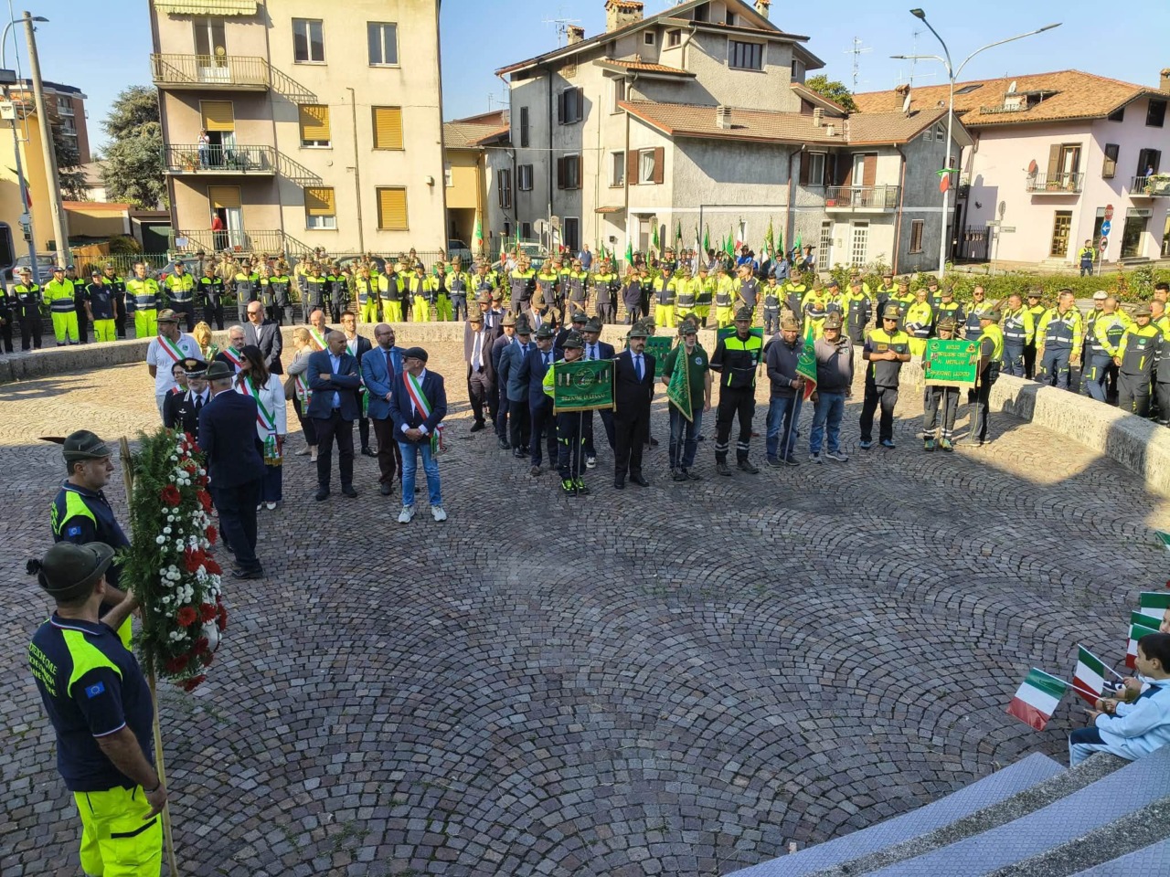 Alpini lecchesi, Protezione civile in campo tra Bergamo e Brianza