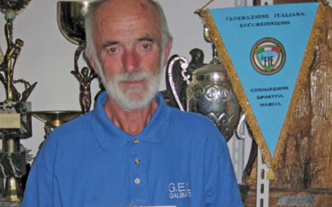 Galbiate piange Piero Negri, sei volte campione italiano di marcia in montagna