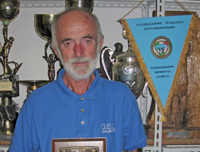 Galbiate piange Piero Negri, sei volte campione italiano di marcia in montagna