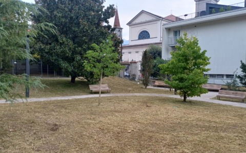 Ex Villa Ciceri: terminati i lavori, il parco e il parcheggio sono aperti ai cittadini