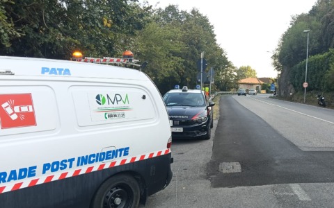 Schianto in moto a  Pescate: il 22enne è in Rianimazione in prognosi riservata