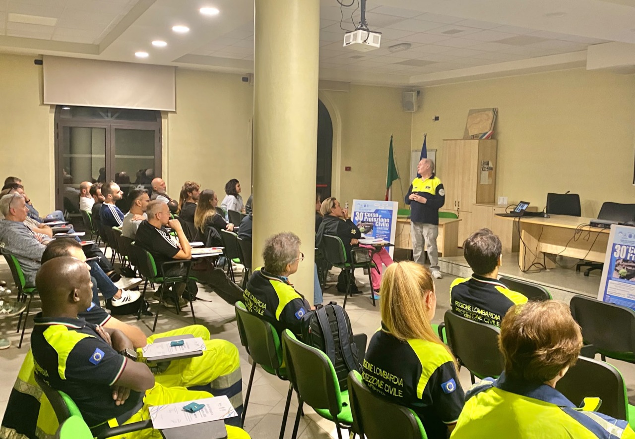 E’ iniziato il corso provinciale per diventare volontari di Protezione civile