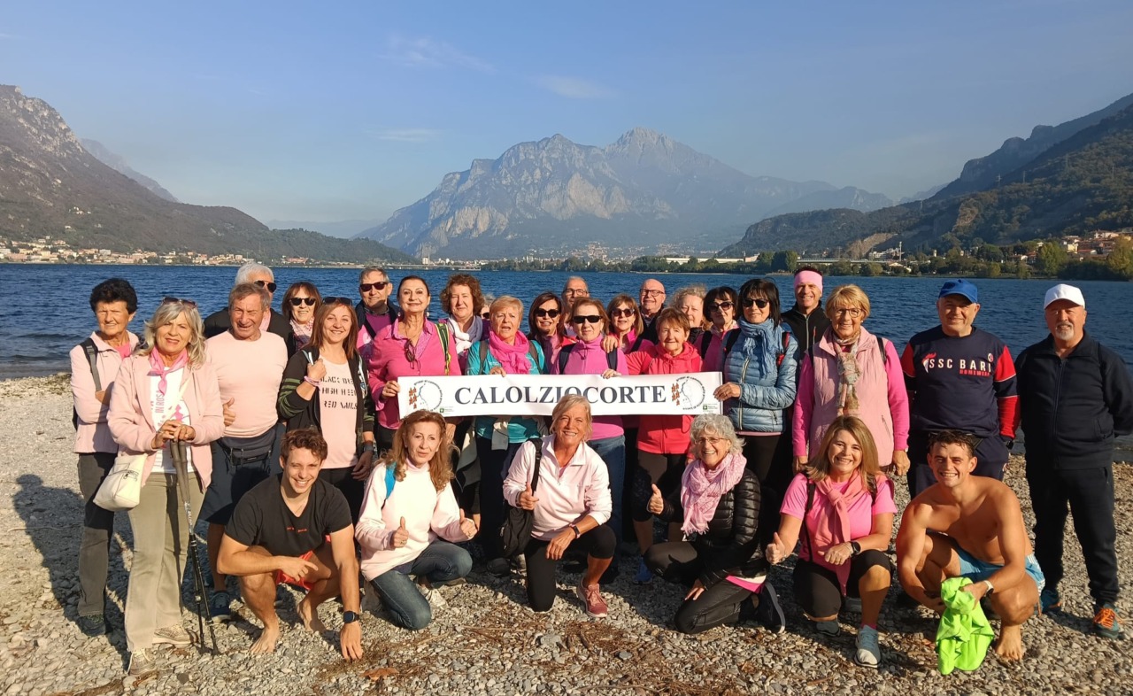 Camminata dei Laghi, 14 chilometri in rosa per promuovere la prevenzione