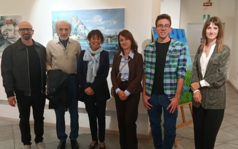 Diciotto artisti raccontano Lecco: inaugurata «In Riva» a Palazzo delle Paure