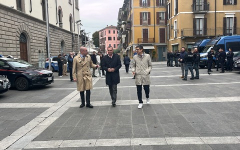 Lecco blindata, Boscagli: «Una giornata mai vista prima. Ora la sfida educativa»