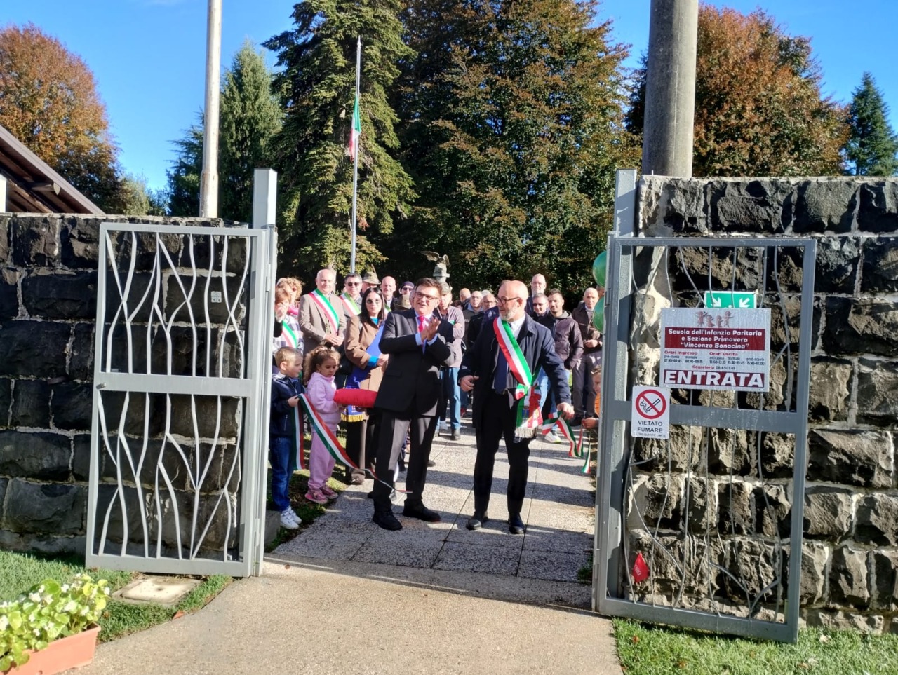 Inaugurata la nuova scuola dell’infanzia Vincenzo Bonacina: un investimento da 3 milioni di euro, sostenuto dal Pnrr