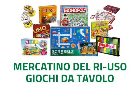 Sabato 31 ottobre torna lo “Scambio Giochi”
