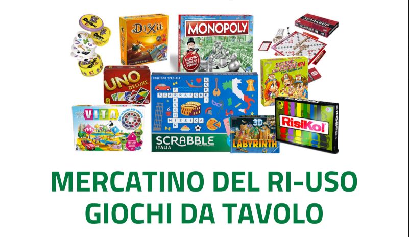 Sabato 31 ottobre torna lo “Scambio Giochi”
