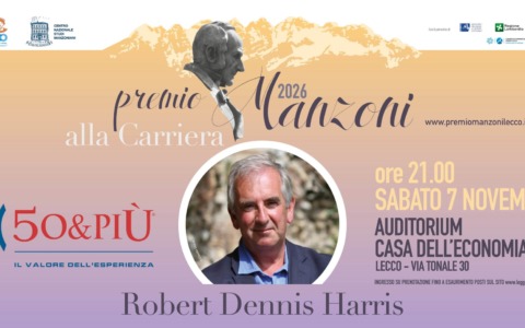 Lecco è in attesa di Robert Harris: il Premio Manzoni alla Carriera il 7 novembre